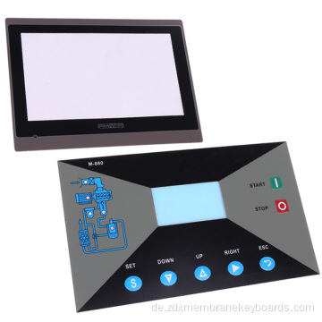 LCD-Funktionsanzeige Flexibler Membranschalter